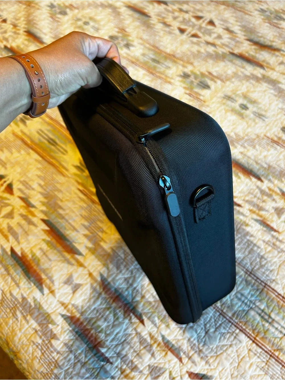 Black Hard Shell Travel Case